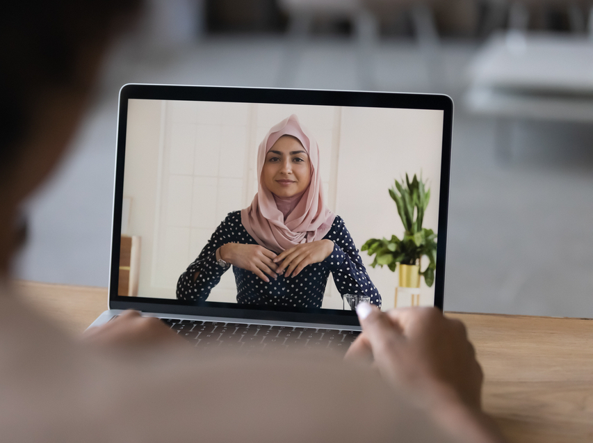one to one meeting with muslim women on zoom